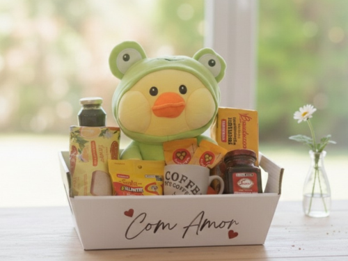 CESTA CAFÉ MANHA ENCANTADOR