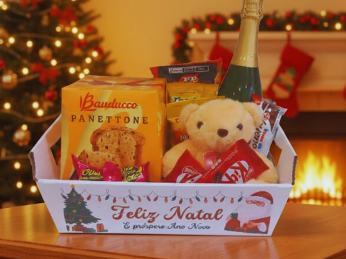 CESTA NATAL OURO